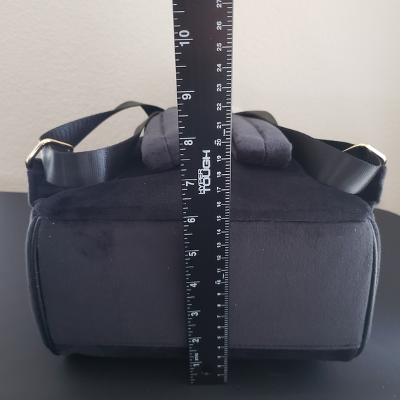 Juicy Couture Velour Black Liquorice Big Spender Mini Backpack NWT - Picture 16 of 16